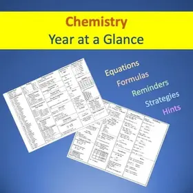 Chemistry: Year at a Glance