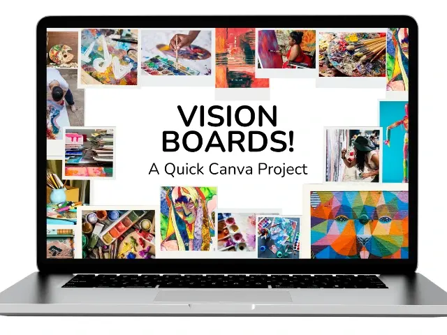 Vision Board Design: A Quick Canva Project