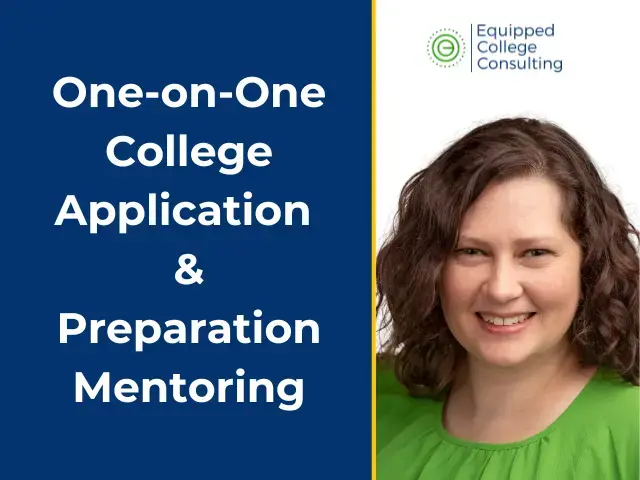 One-On-One College Application & Preparation Mentoring