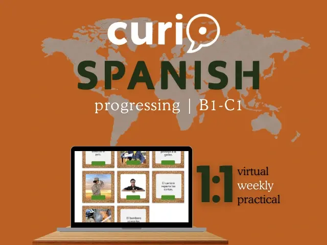 CurioSpanish for Progressing Students | Weekly Live Class | Ages 8-18